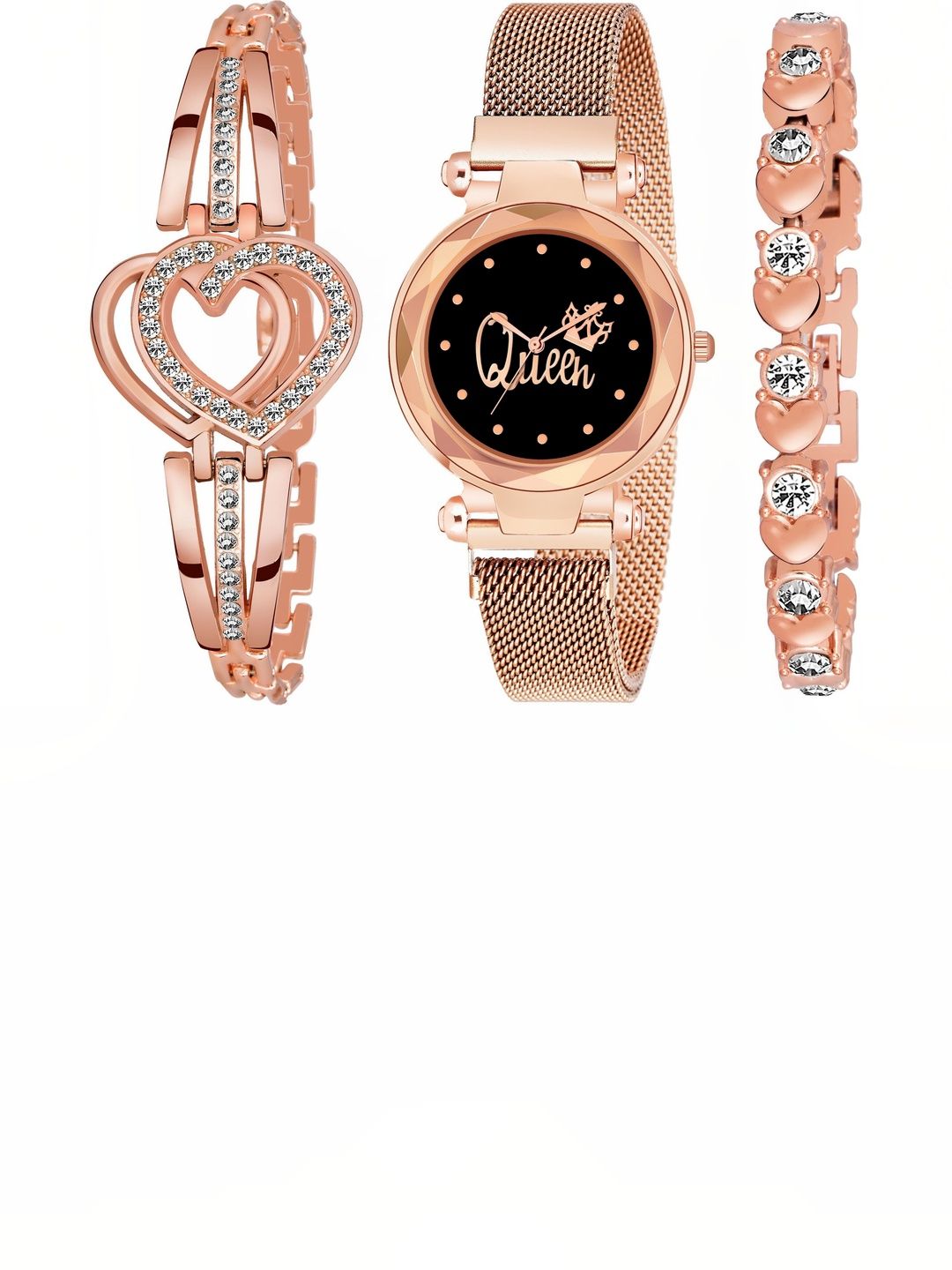 mivaan mivaan Girls Dial & Straps Watch With Bracelet