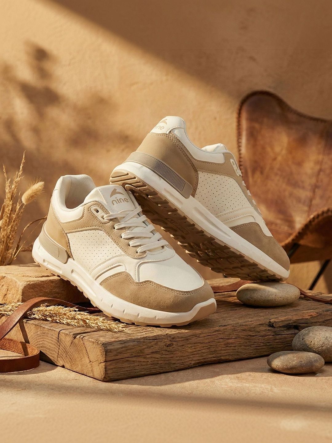 Nine Men Mesh Walking Non-Marking Shoes