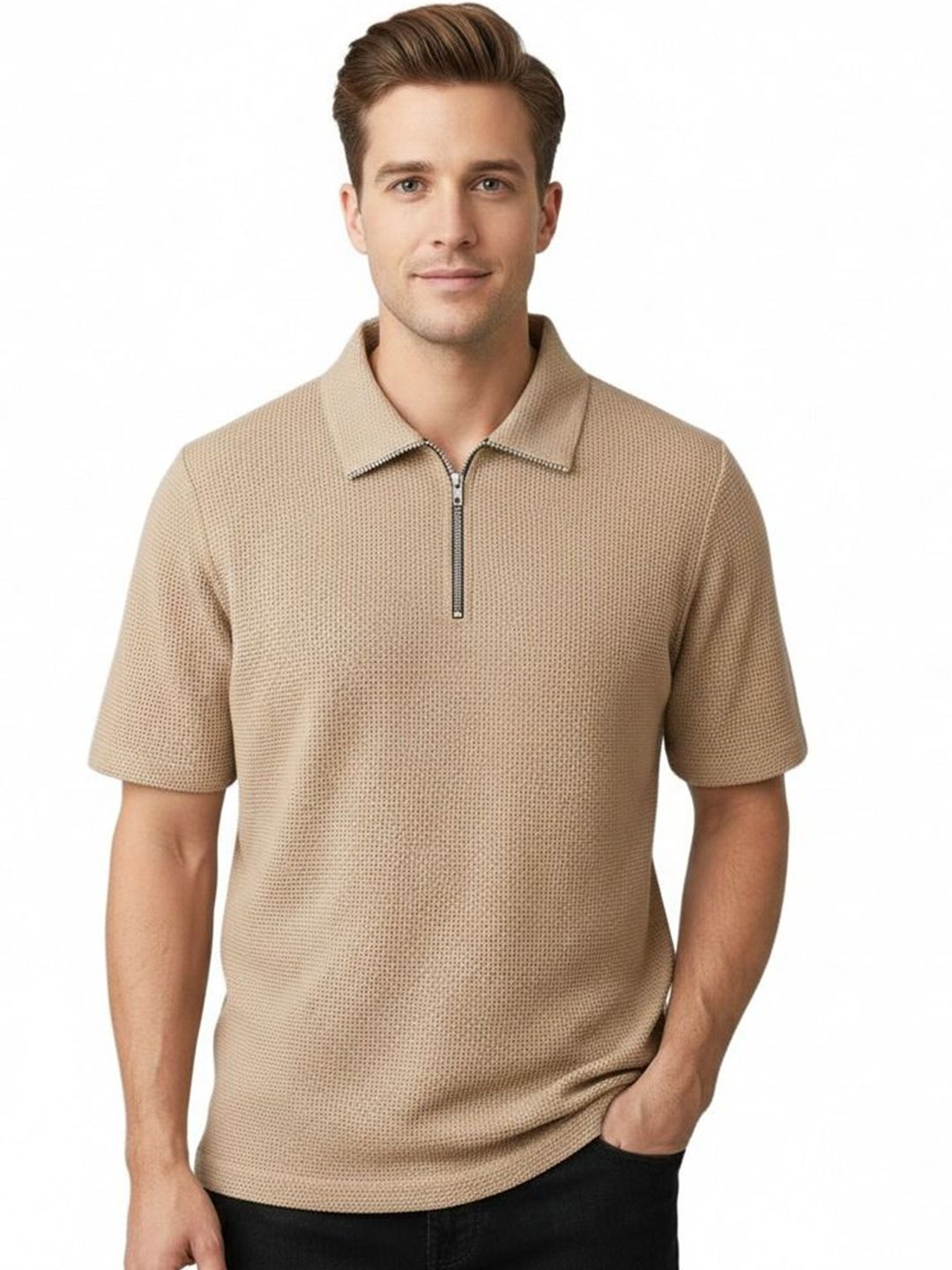 Starvy Men Polo Collar T-shirt