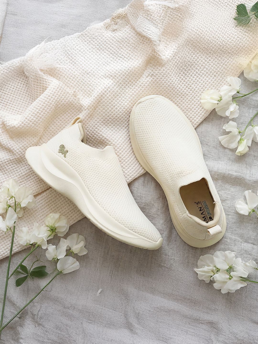 White Neemans Sneakers - Buy White Neemans Sneakers online in India