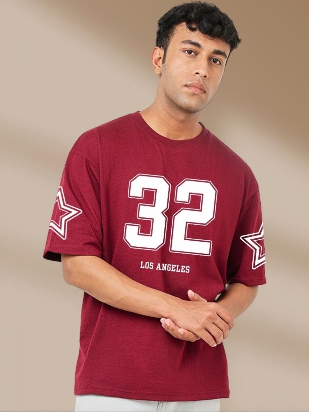 R.Code by The Roadster Life Co. Printed Oversized Tshirts