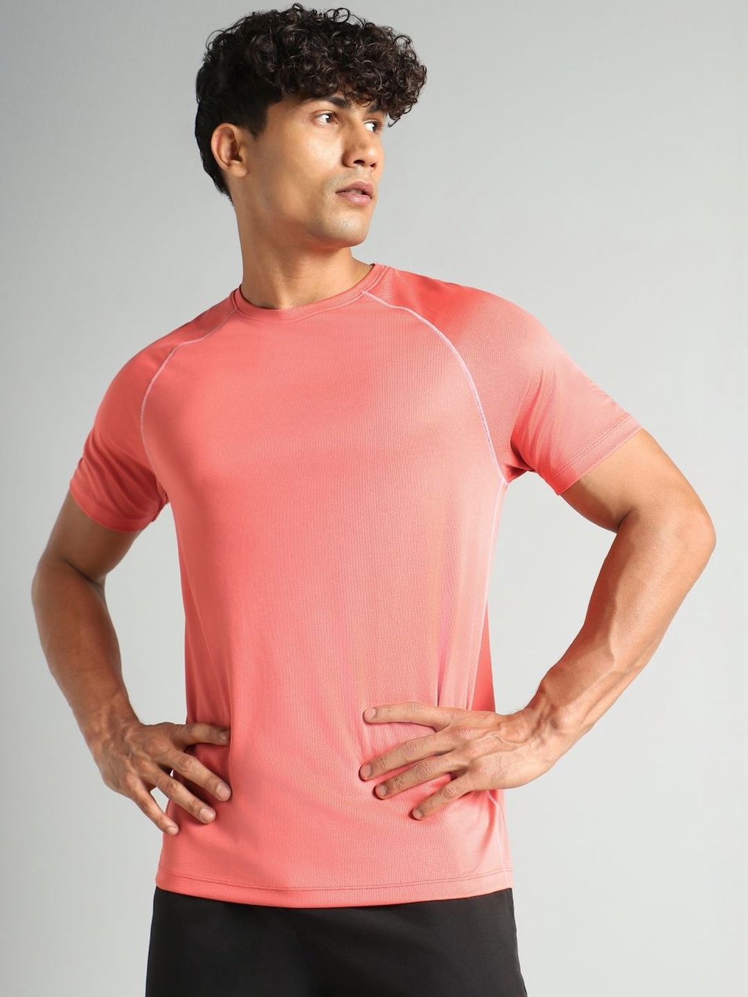 CULT Men's Coral Everyday Workout Train T-shirt