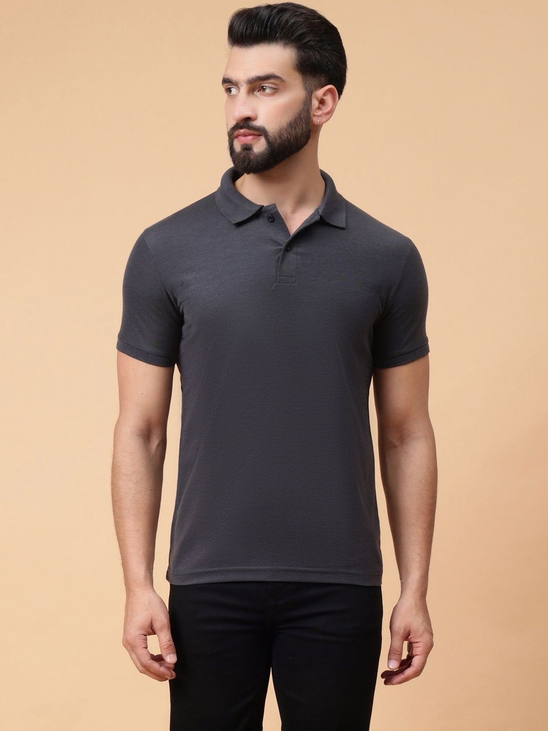 The Roadster Lifestyle Co Cotton Polo Collar Tshirts