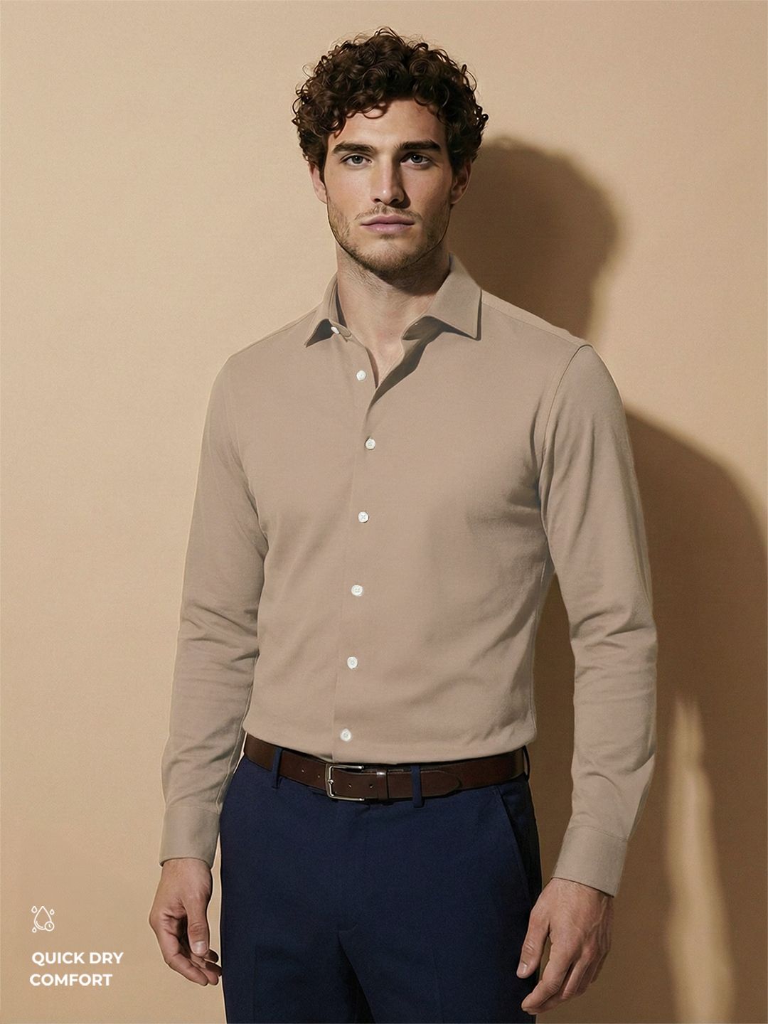 Van Heusen Van Heusen IQ Men Ultralight Breathable Coolmax Fiber Shirts