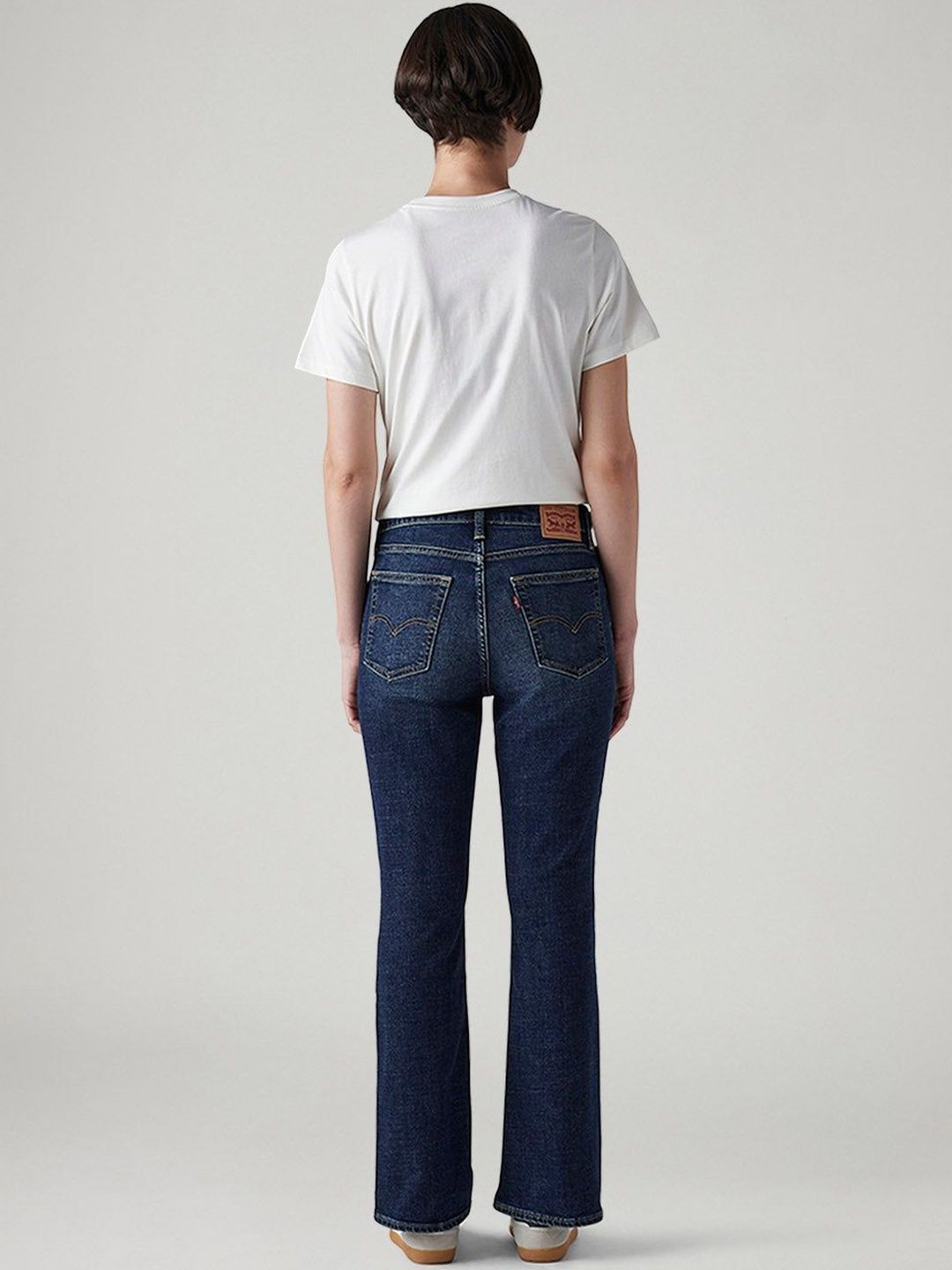 Classic Bootcut High-Rise Light Fade Stretchable Jeans