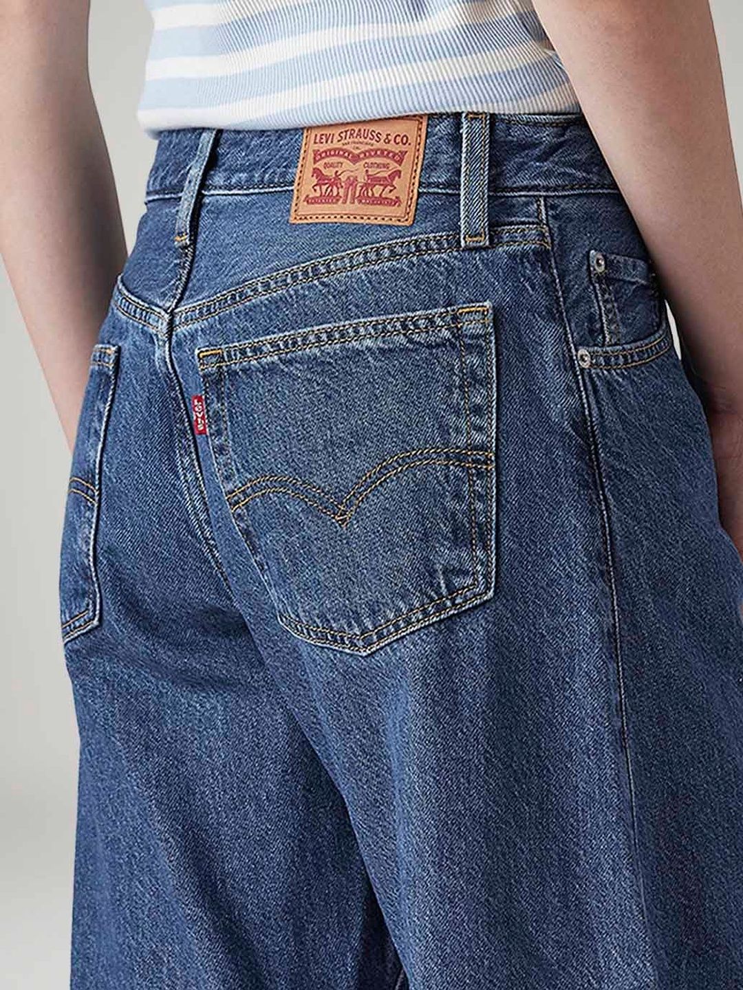 Classic Mid-Rise Light Fade Jeans