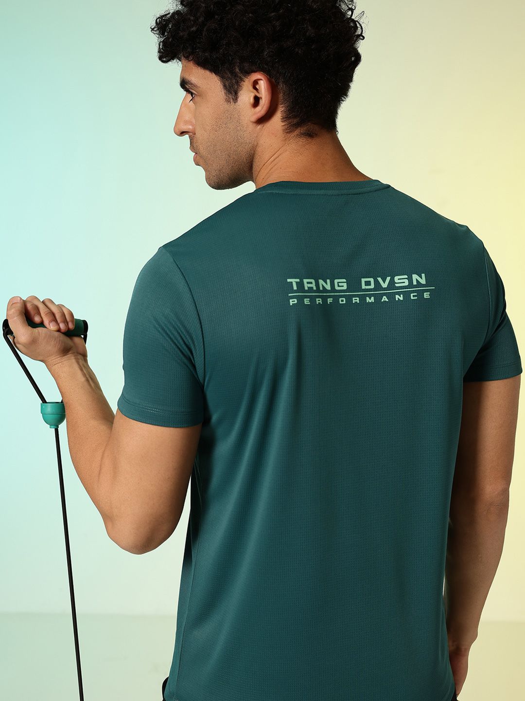 HRX by Hrithik Roshan Men Typography Printed Rapid Dry Training T-shirt