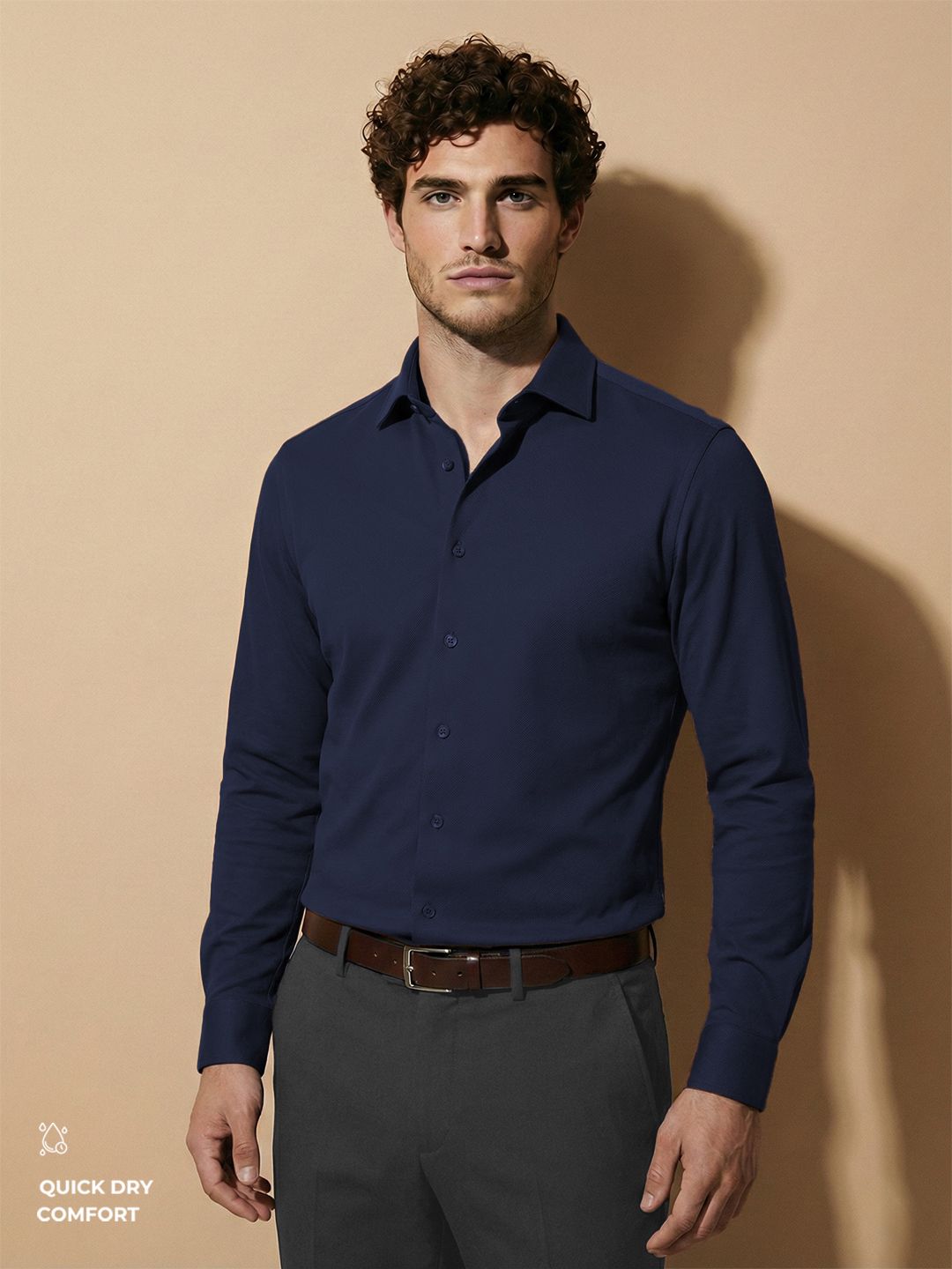 Van Heusen IQ Men Ultralight Breathable Coolmax Fiber Shirts