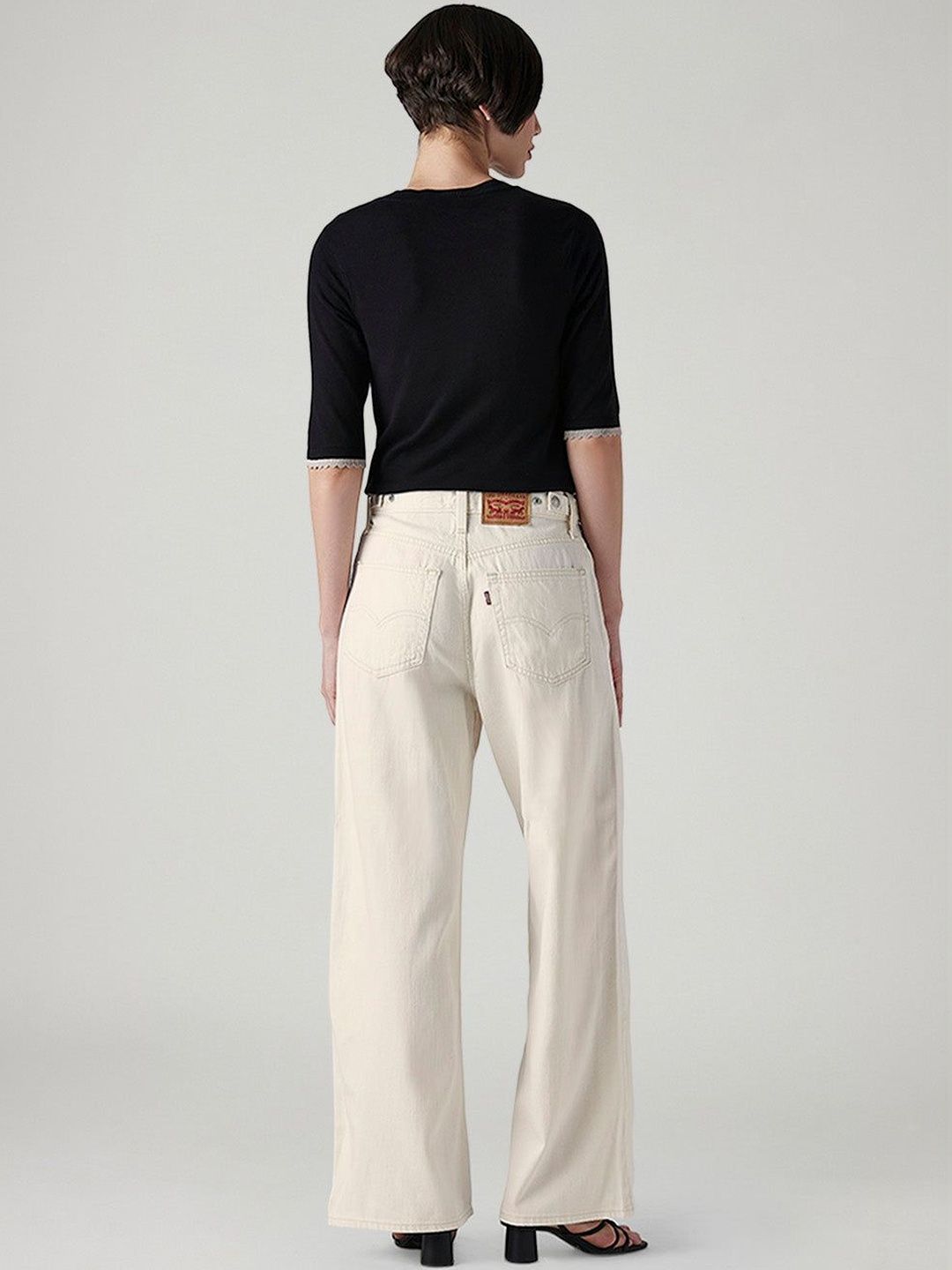 Classic Wide Leg High-Rise Light Fade Jeans