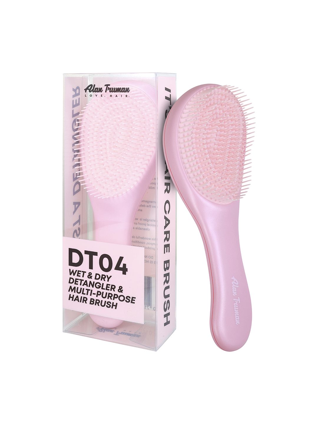 Alan Truman DT04 Detangling Brush - Pink