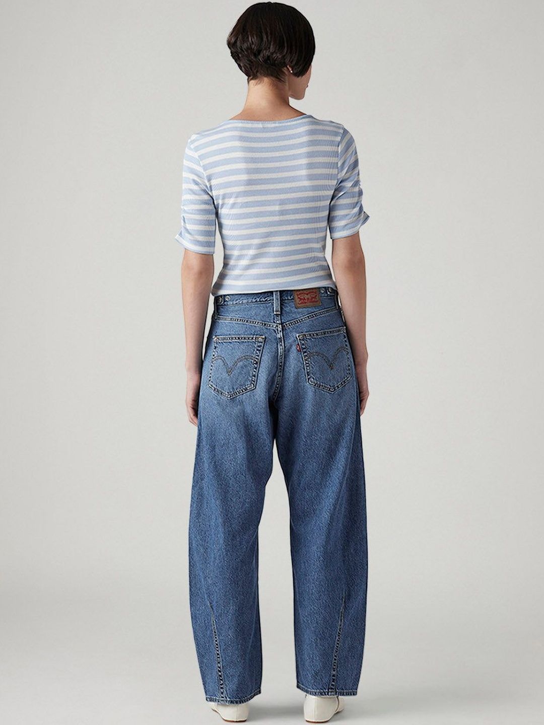 Classic Mid-Rise Light Fade Jeans