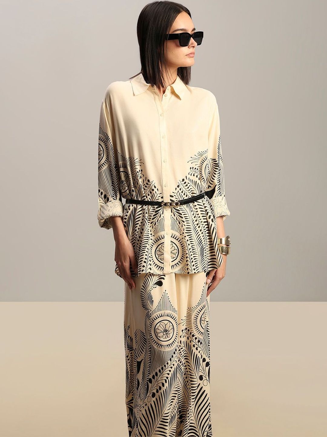 Women Casual Shirt Vero Moda Women Printed Casual Shirt