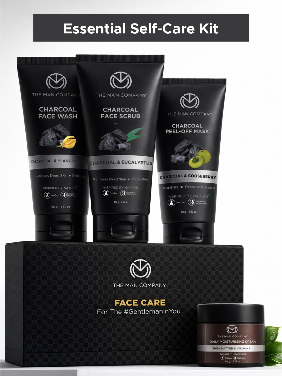 THE MAN COMPANY Face Care Grooming Gift Set
