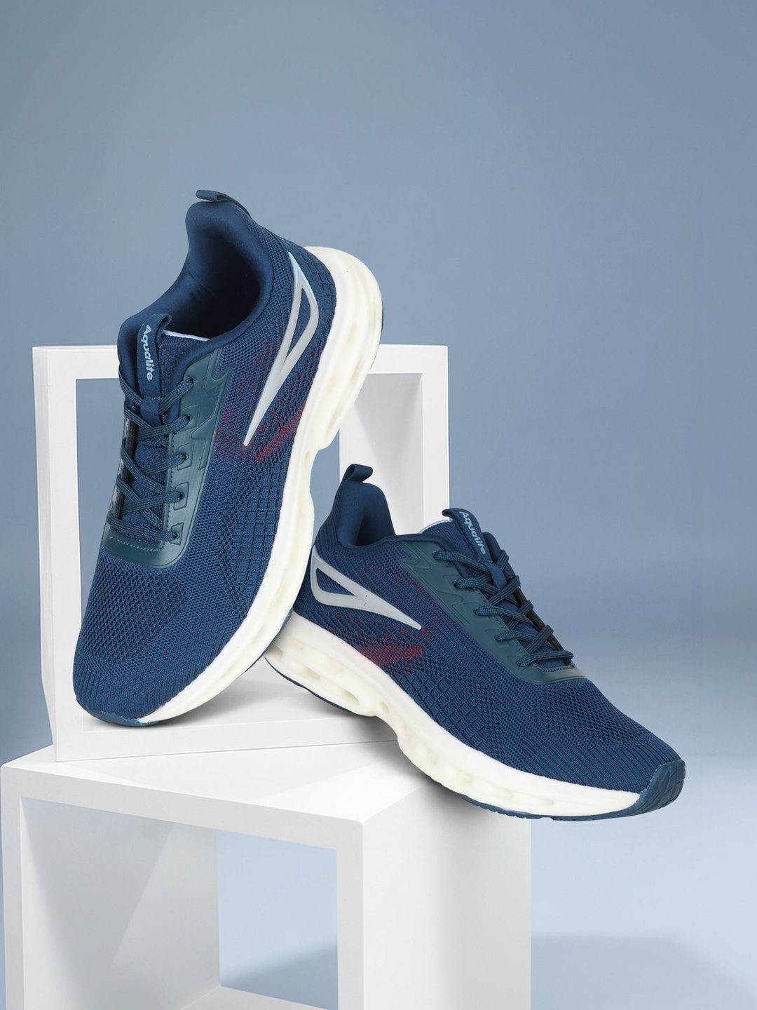 Aqualite Men Mesh Walking Non-Marking Shoes