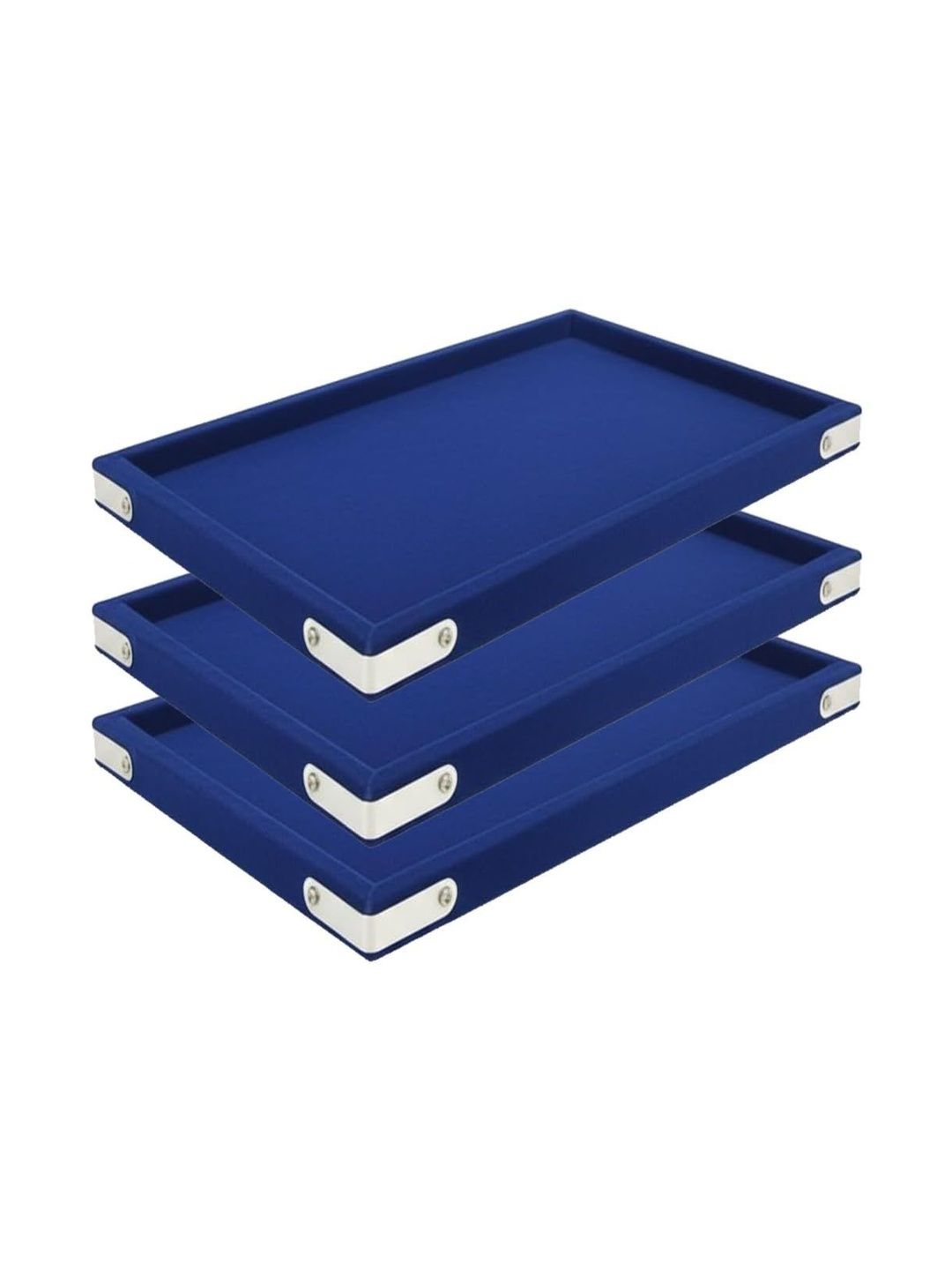 SENTONI Blue Set of 3 Regular Organisers