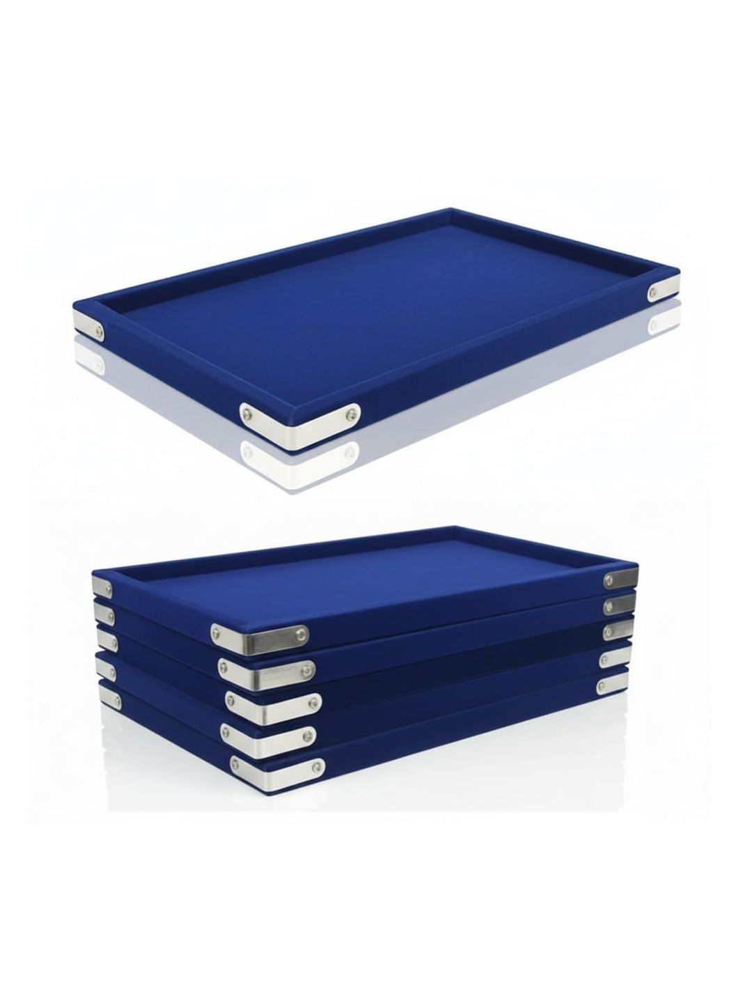 SENTONI Blue Set of 6 Regular Organisers