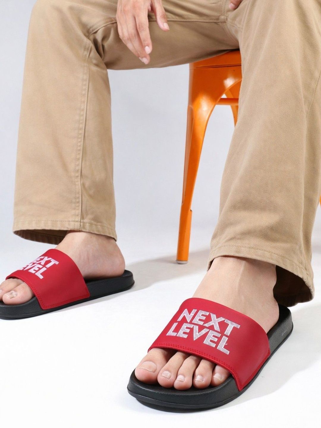 Slidewell Men Printed Flip Flops
