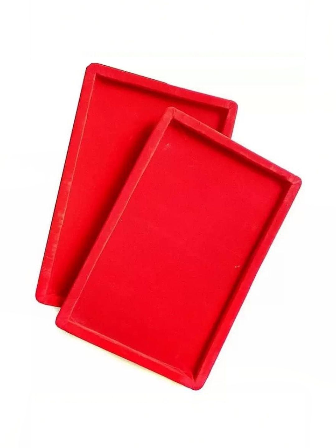 SENTONI Red Set of 2 Regular Organisers