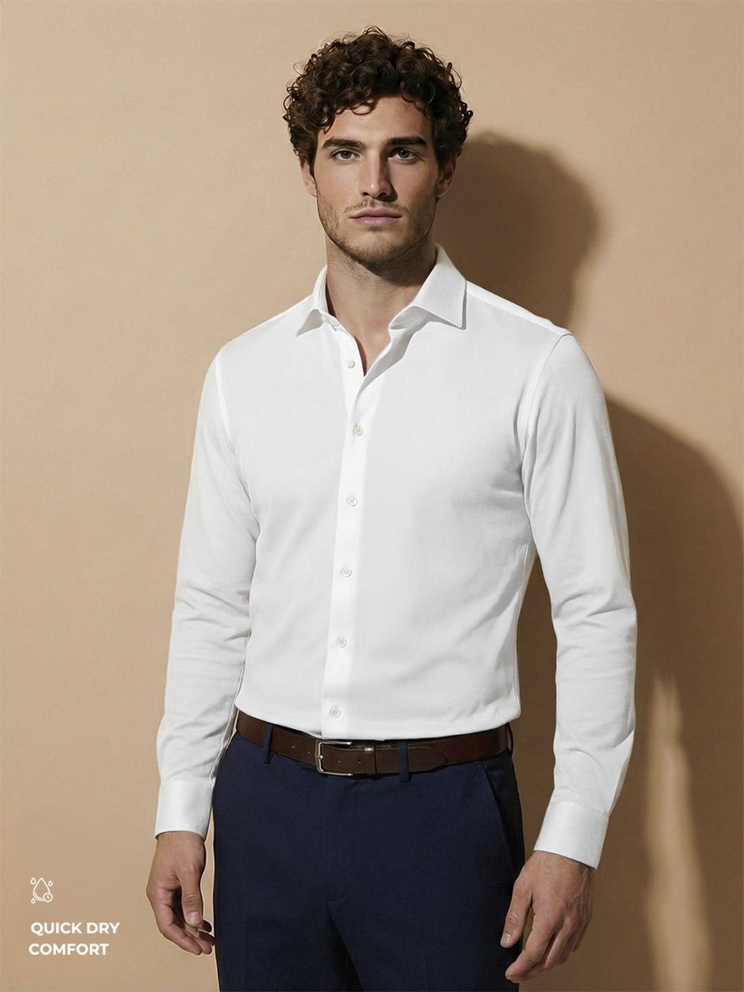 Van Heusen IQ Men Ultralight Breathable Coolmax Fiber Shirts
