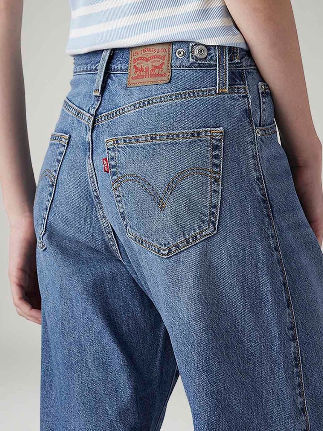 Classic Mid-Rise Light Fade Jeans