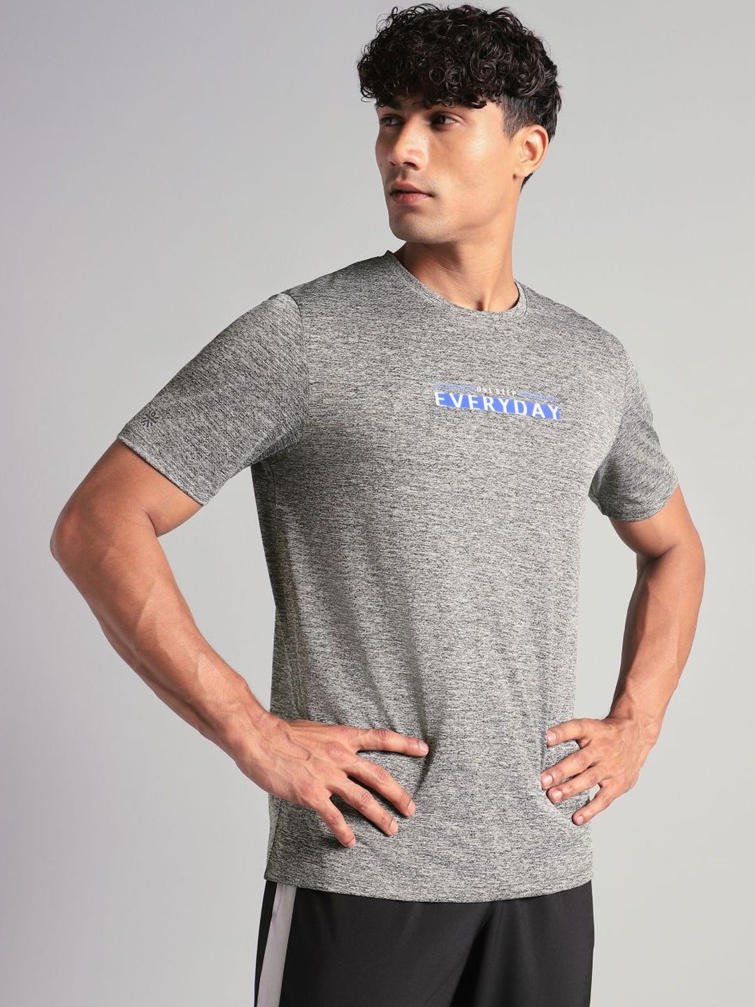 CULT Men Grey Ultimate Training T-shirt