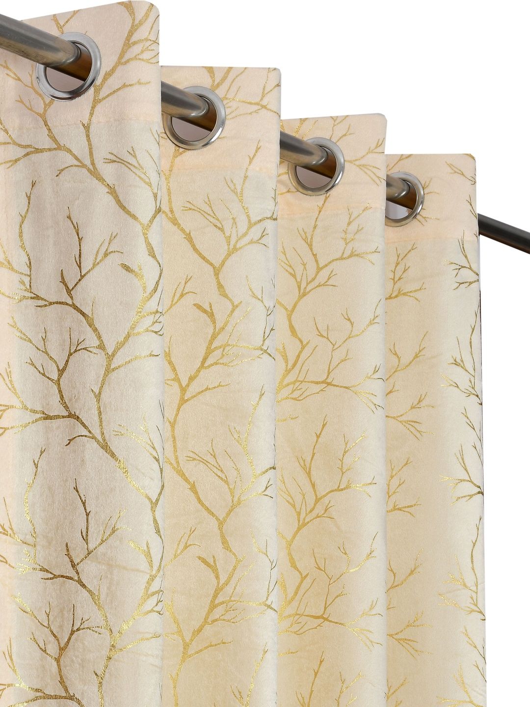 Loof Klapper Loof Klapper Cream-Coloured & Beige Door Curtain