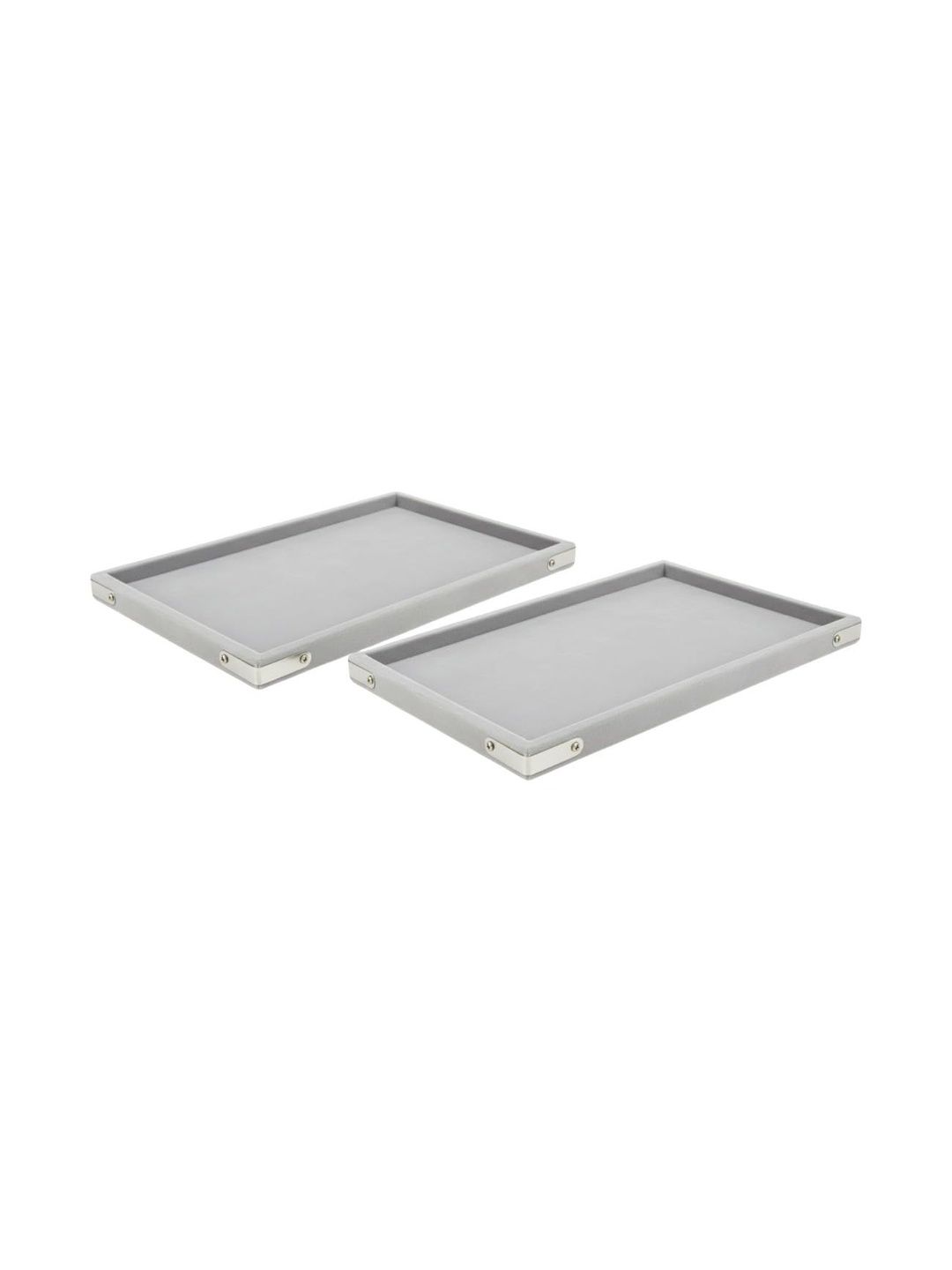 SENTONI Grey Set of 2 Regular Organisers