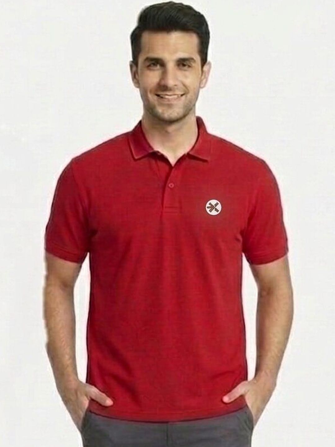 HRX by Hrithik Roshan Men Polo Collar T-shirt