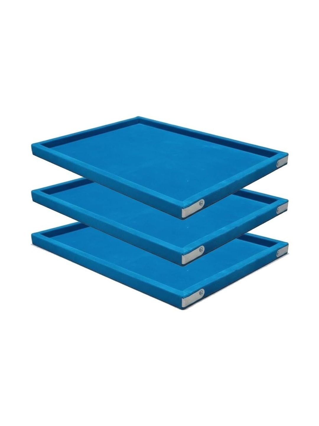SENTONI Blue Set of 3 Regular Organisers