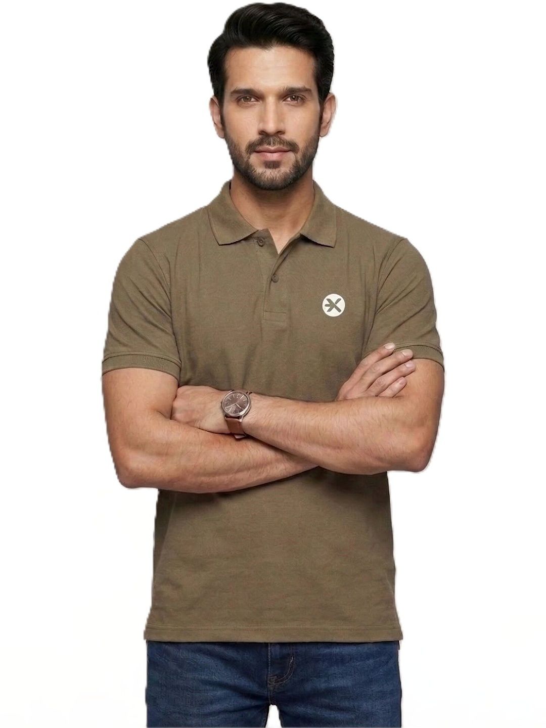 HRX by Hrithik Roshan Men Polo Collar T-shirt