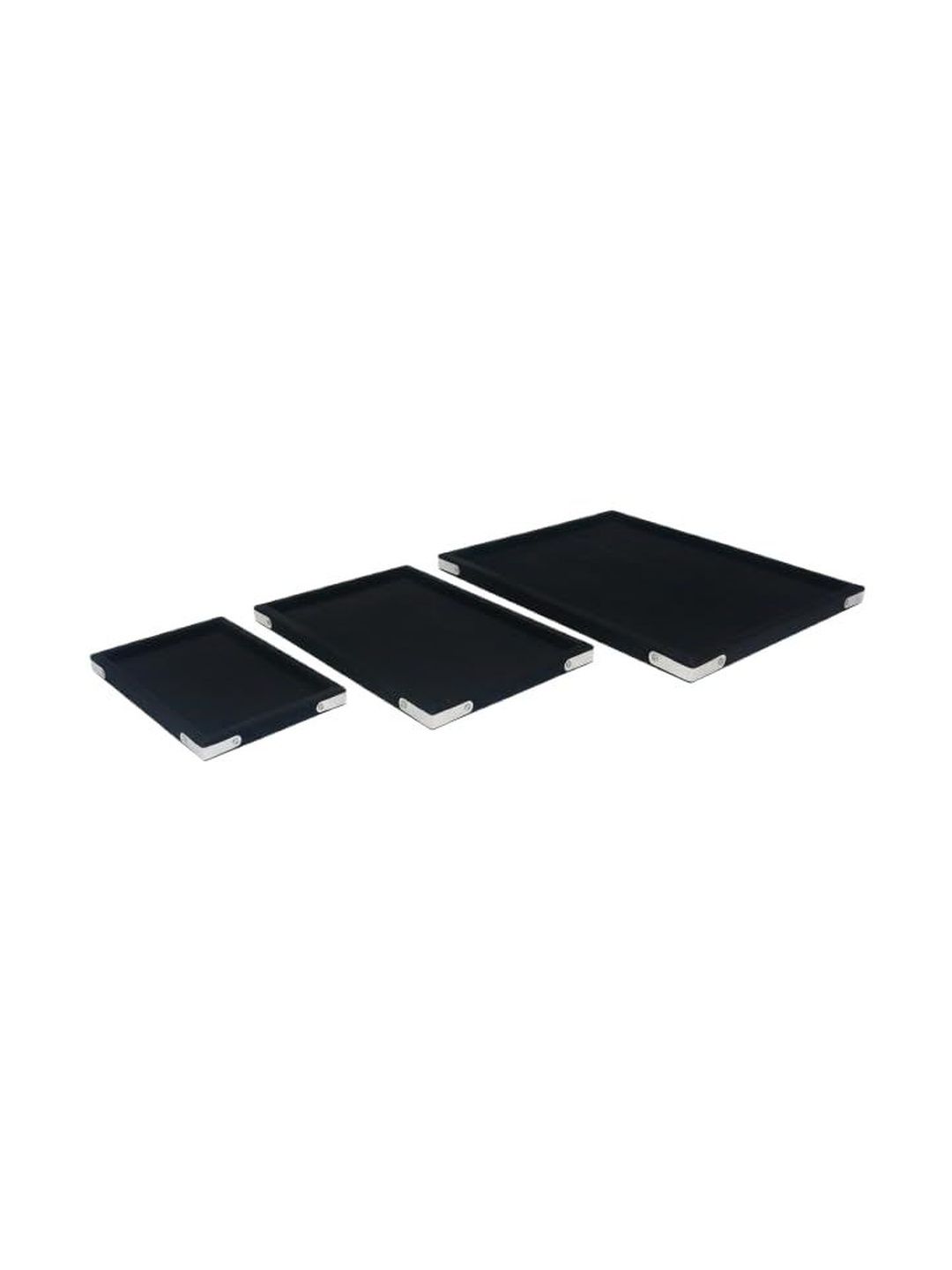 SENTONI Black Set of 3 Regular Organisers