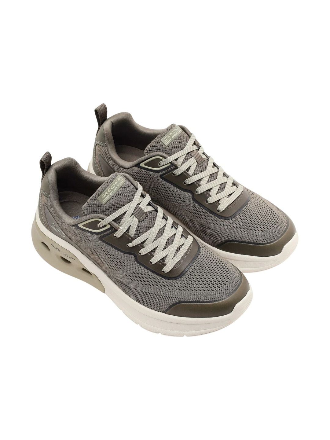 Skechers Men Lace-Ups Running Sports Shoes