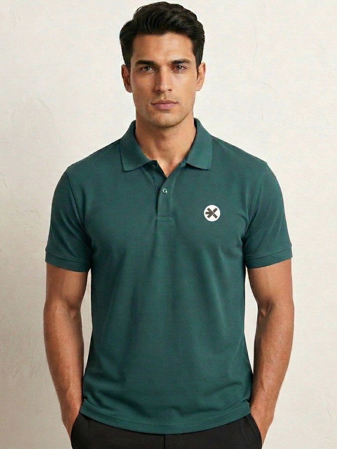 HRX by Hrithik Roshan Men Polo Collar T-shirt