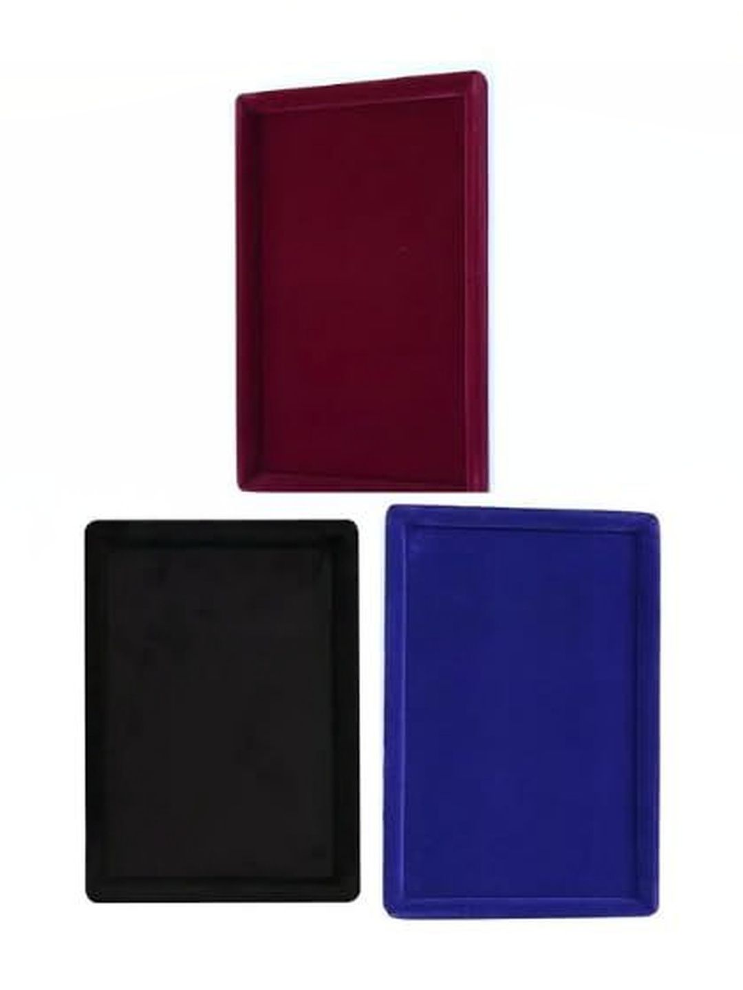 SENTONI Black Set of 3 Regular Organisers