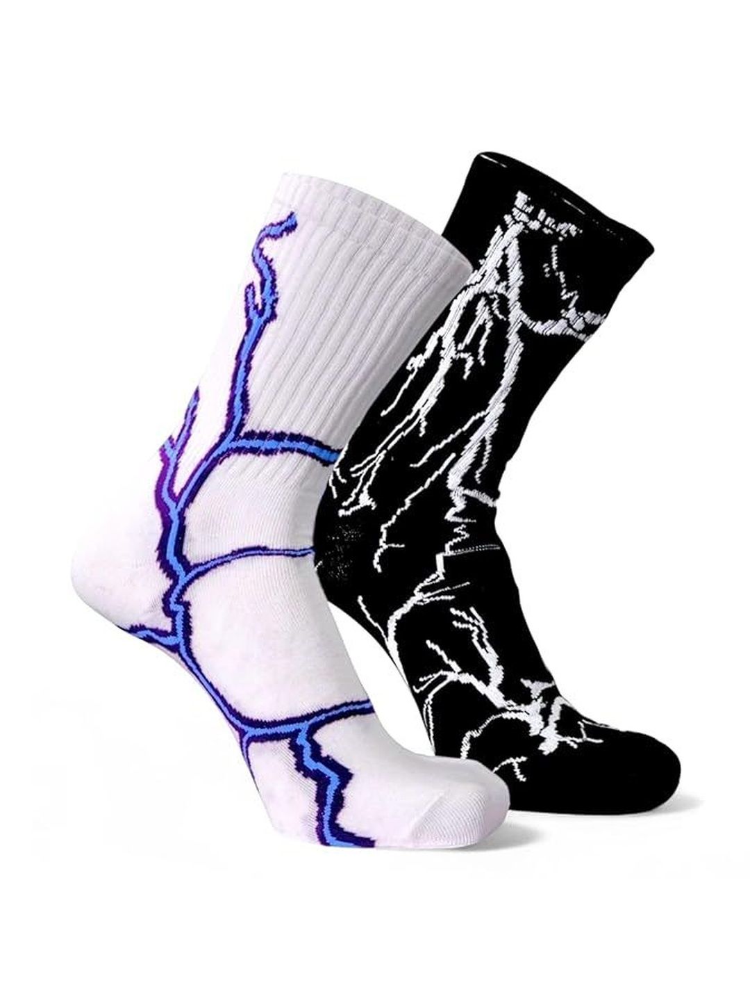 BEAR&BEYOND Men Pack of 2 Cotton Assorted Socks