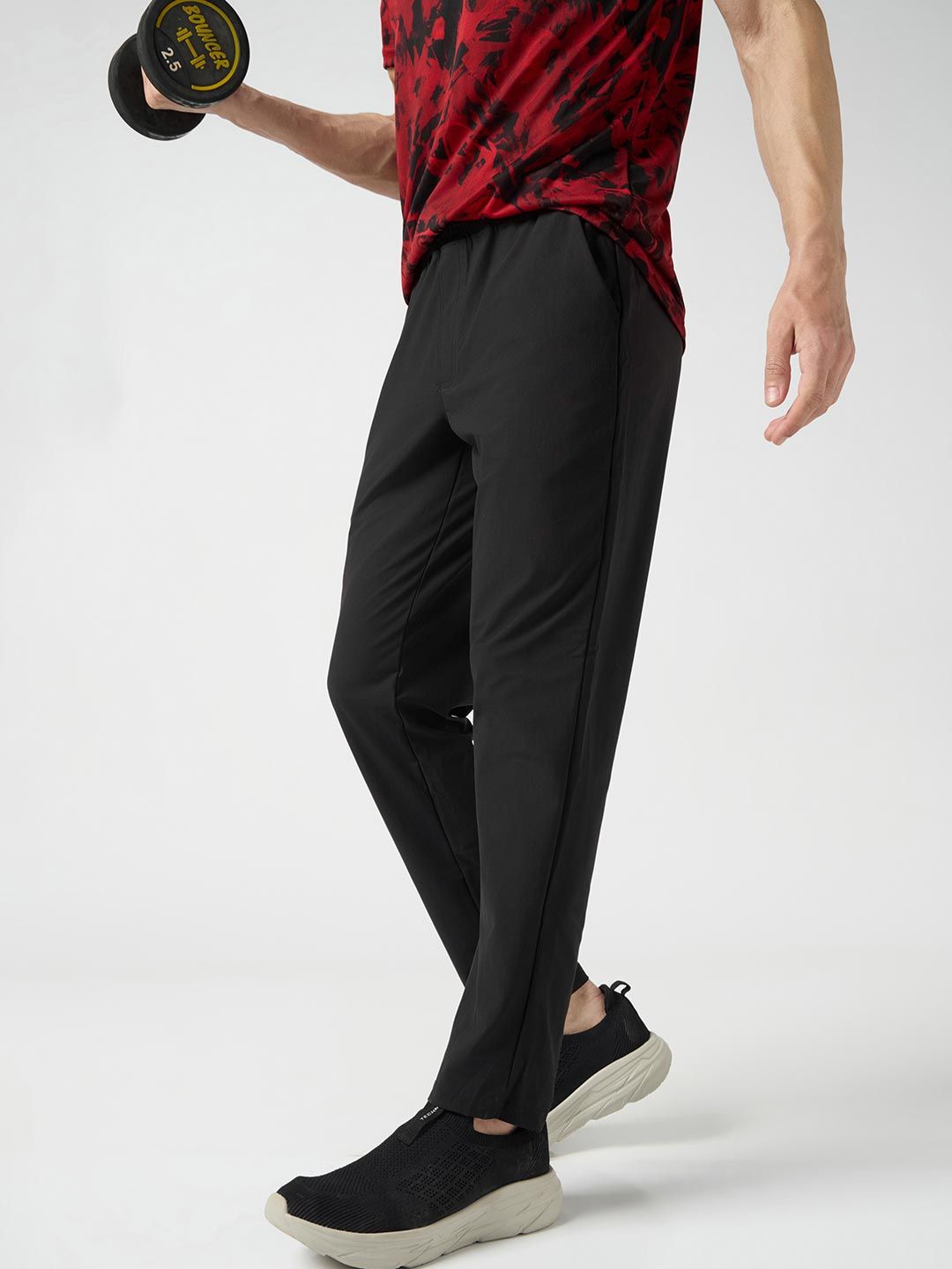Technosport Men Active Slim Fit Track Pants with Rapid Dry Technology