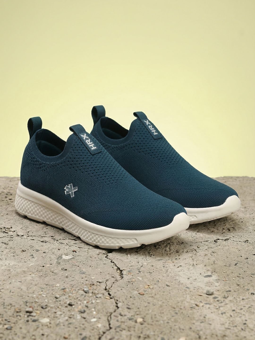HRX by Hrithik Roshan Men Woven Design Slip-On Sneakers