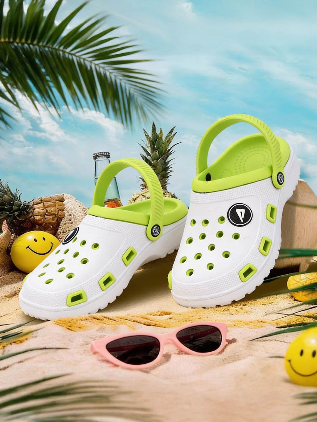 Impakto Men Lightweight & Breathable EVA Waterproof with Backstrap Slip-on Clogs