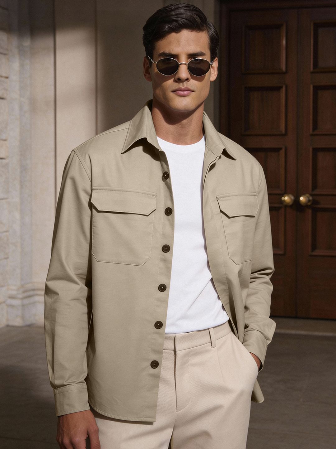 VAHRO 100% Cotton Summer Overshirt