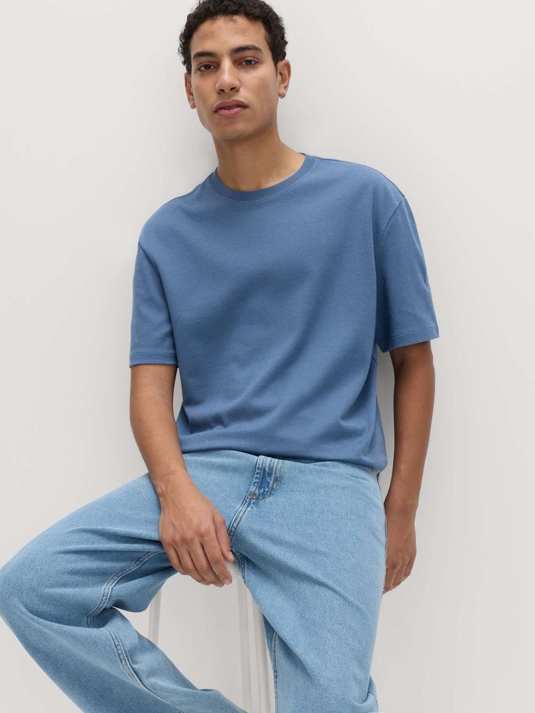 Buy NEXT Round Neck Knitted T-shirt - Tshirts for Men 42157591