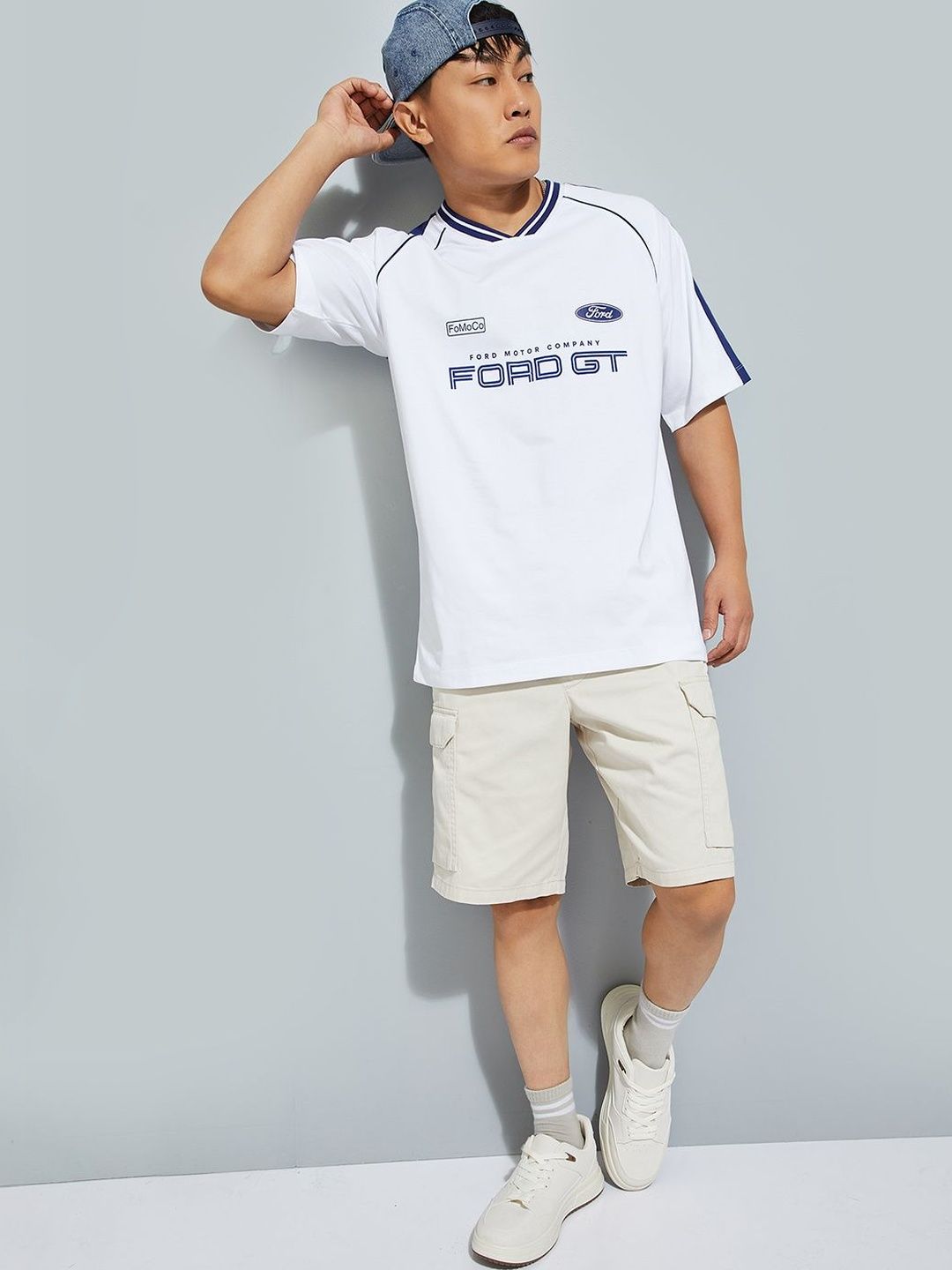max Typography Printed Pure Cotton Tshirt