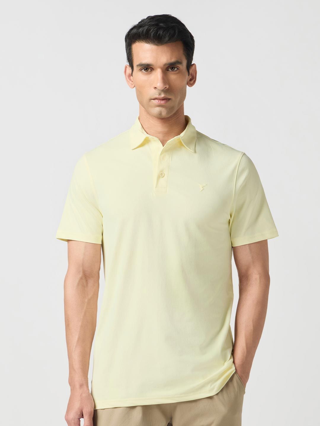 Technosport Men Polo Collar Slim Fit T-shirt