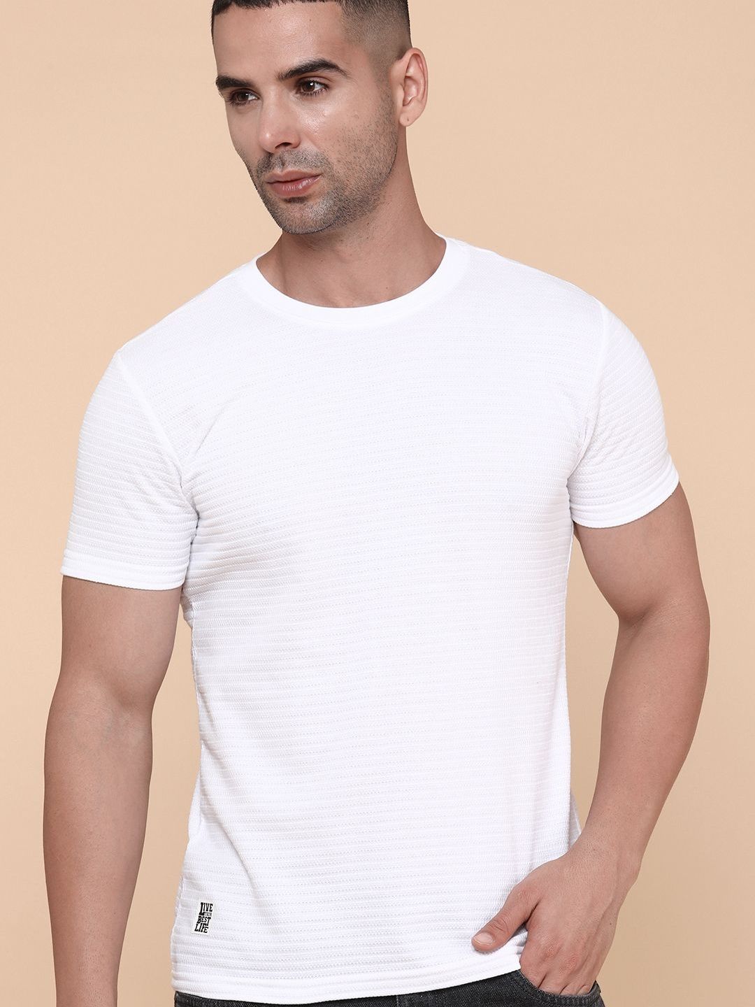 V-Mart Men T-shirt