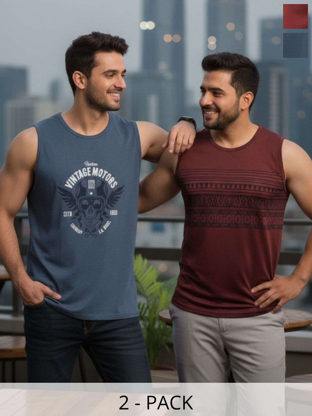 HERE&NOW Men Typography 2 Printed T-shirt