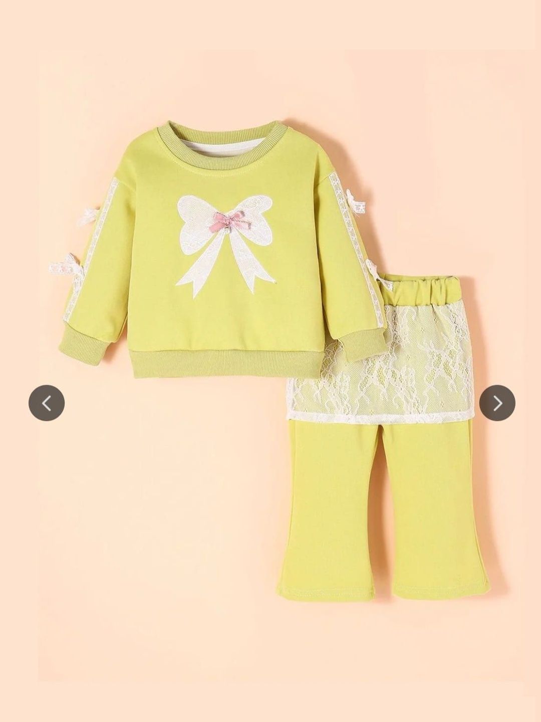 I NAINA DRESSES Girls Printed Top with Trousers Offers & Cashback