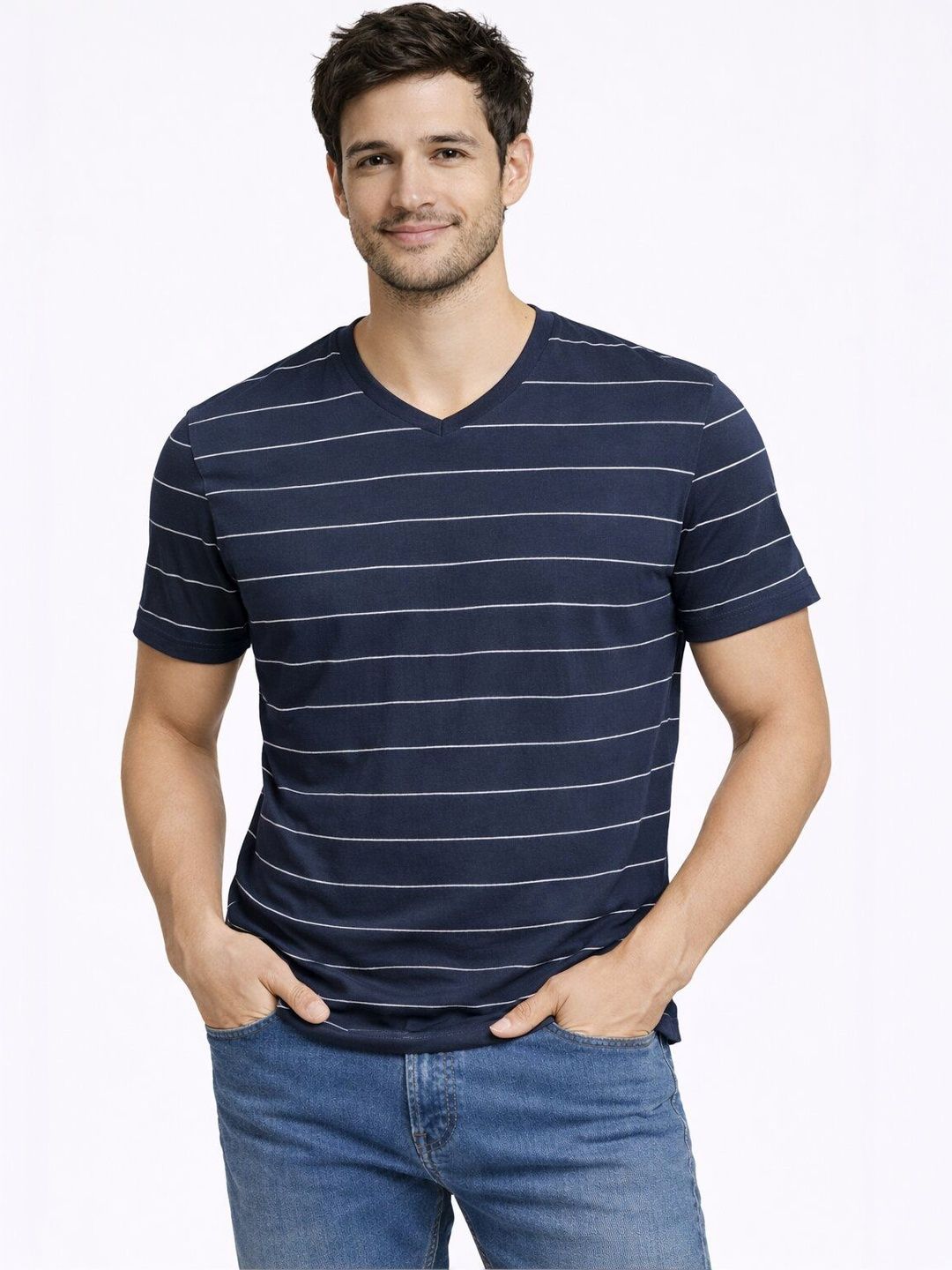 UnaOne Men V-Neck T-shirt