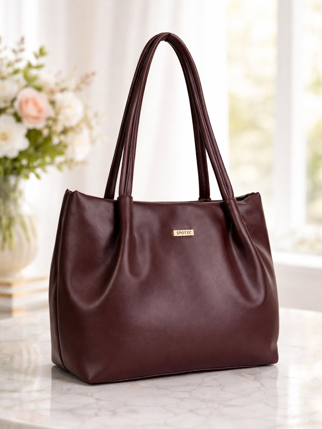 SPOTIC SPOTIC Structured Tote Bag