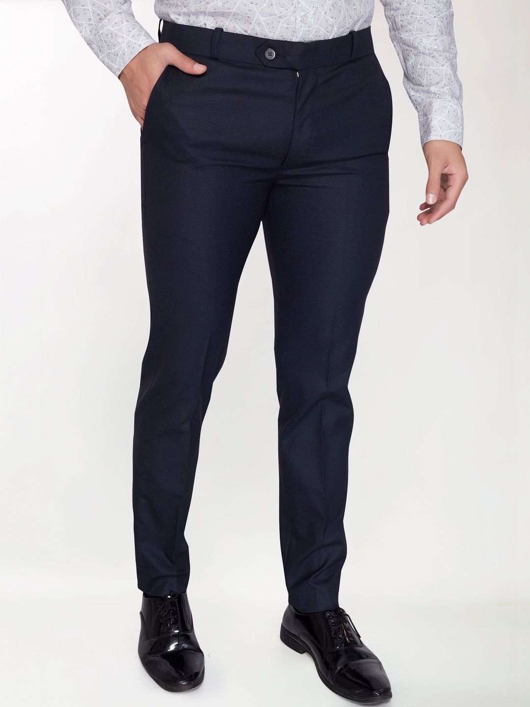 R.Code by The Roadster Life Co. Men Relaxed Trousers