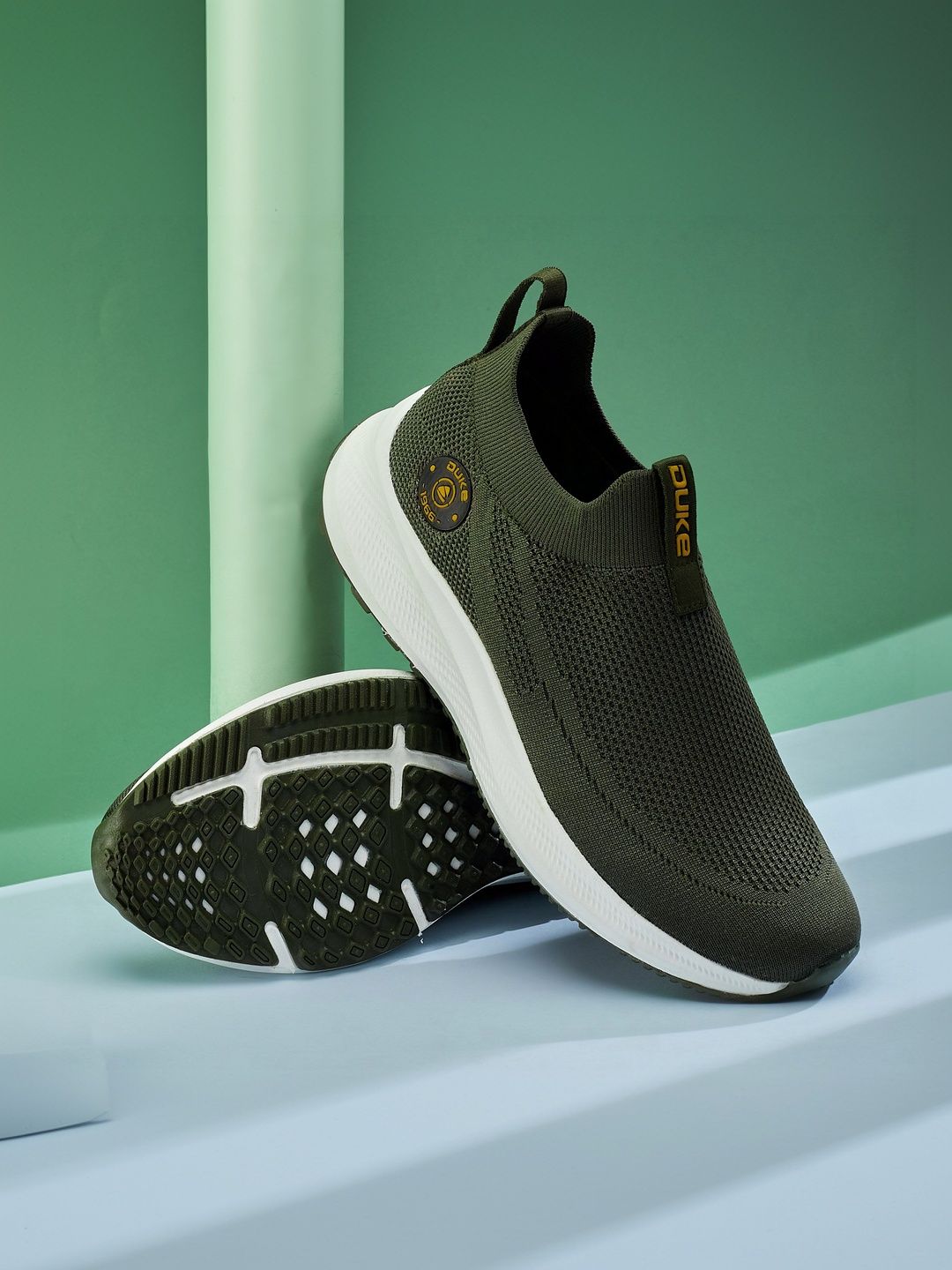 Duke Men Textile Walking Shoes