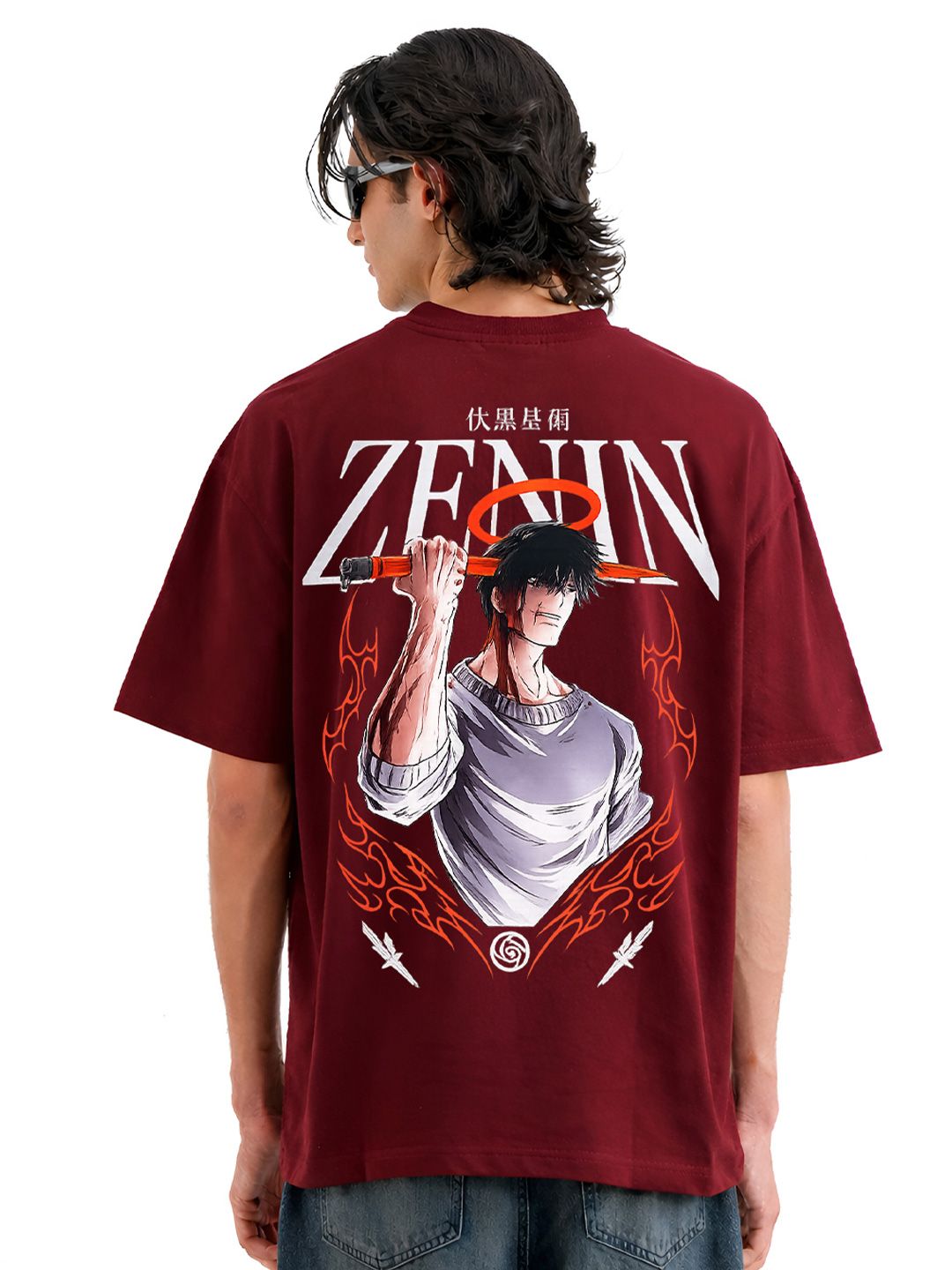 BDSQUARE Graphic Printed Cotton T-shirt